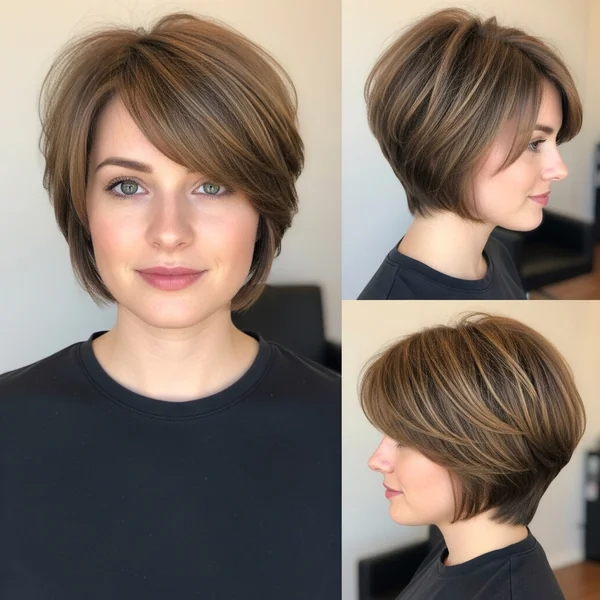 Long Pixie Hairstyles For Round Faces