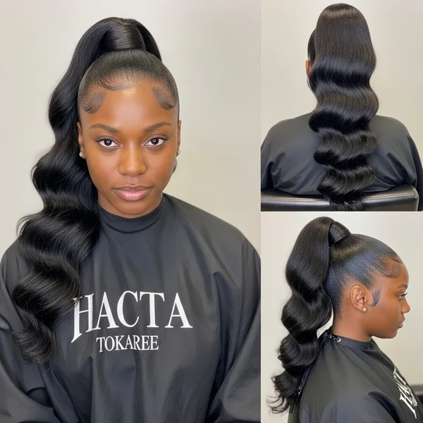 Long Ponytail Hairstyles for Black Women