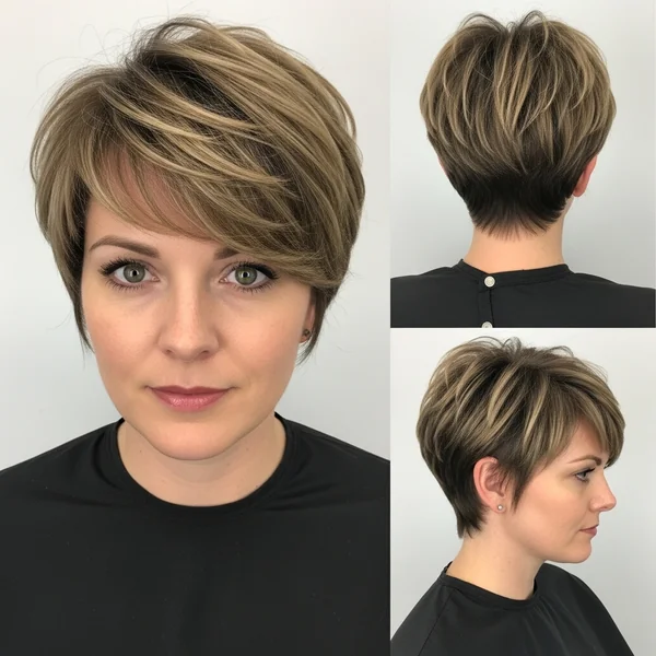 Longer Pixie Haircut Undercut