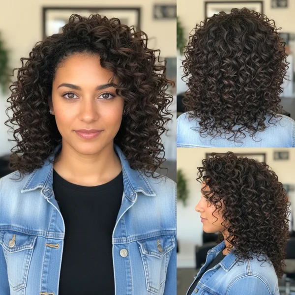 natural curly wedding hairstyles