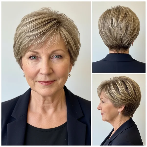 Pixie Haircuts for Women Over 60