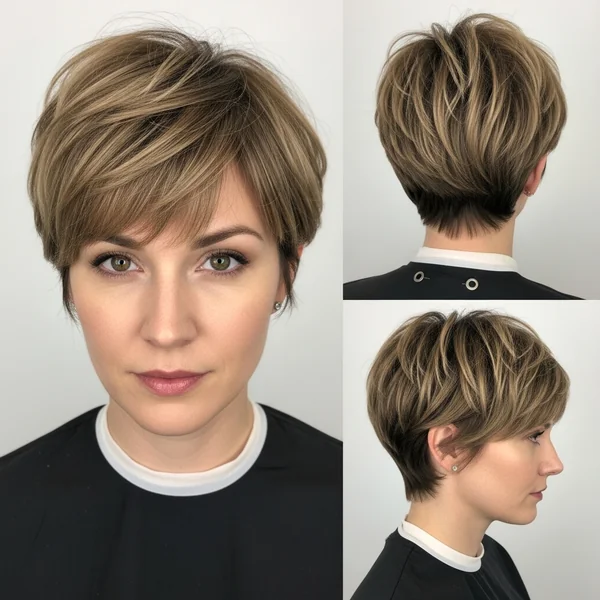 Pixie Hairstyles with Bangs