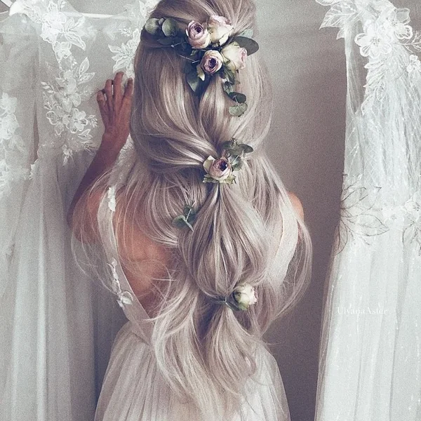 Shaggy Brunette Layers with Soft Curtain Bangs