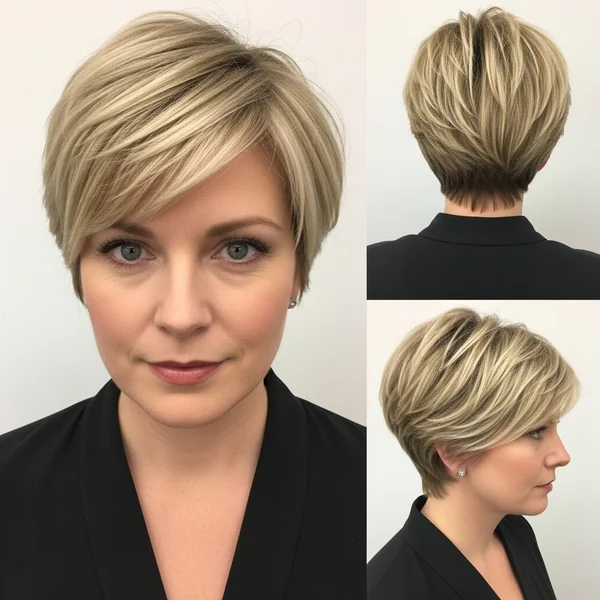 Short Blonde Pixie Haircuts
