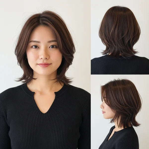 Short Layered Haircuts Asian Style