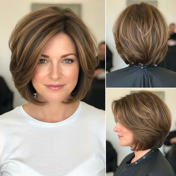 Short Medium Layered Haircuts