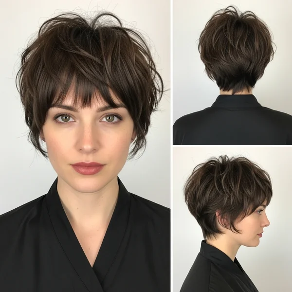 Short Shaggy Pixie Haircuts