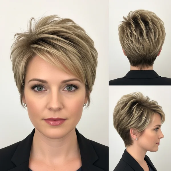 Short Spiky Haircuts For Fine Hair