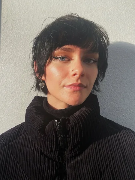 pixie bob haircut with bangs undercut