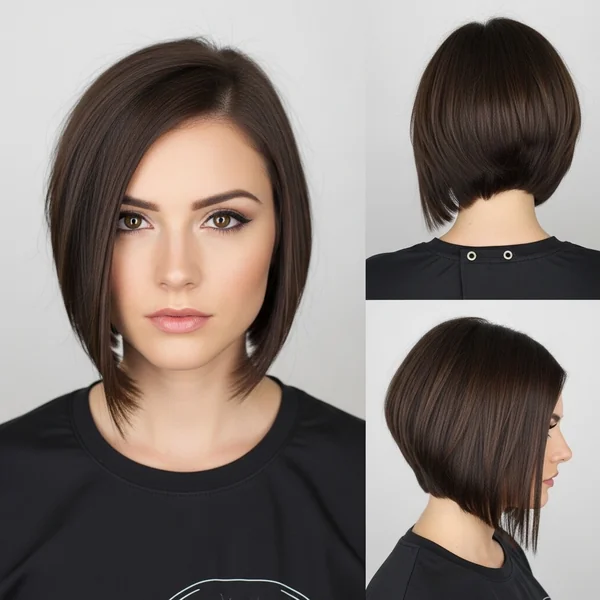 inverted bob hairstyles with undercut