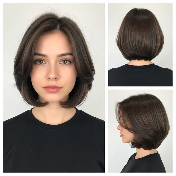 korean bob haircut square faces