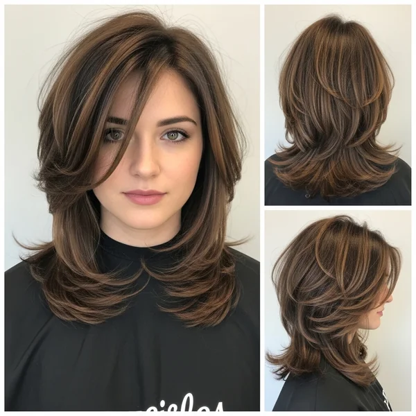 long wolf cut layered