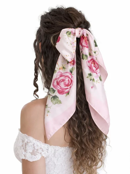 Pink Rose Bandana