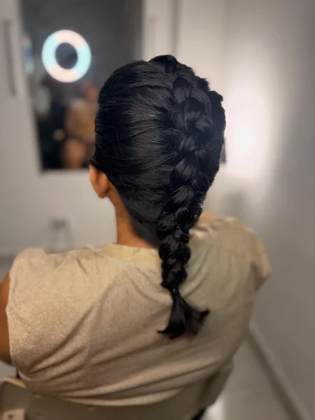 Single French Braid Hairstyles
