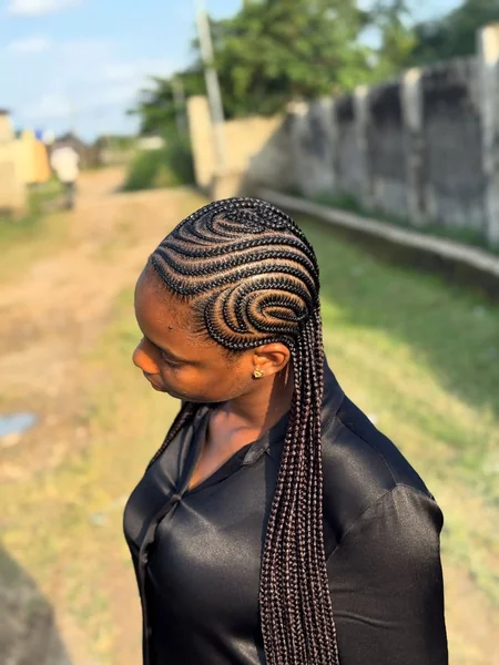Beautiful Ghana Weaving Hairstyle