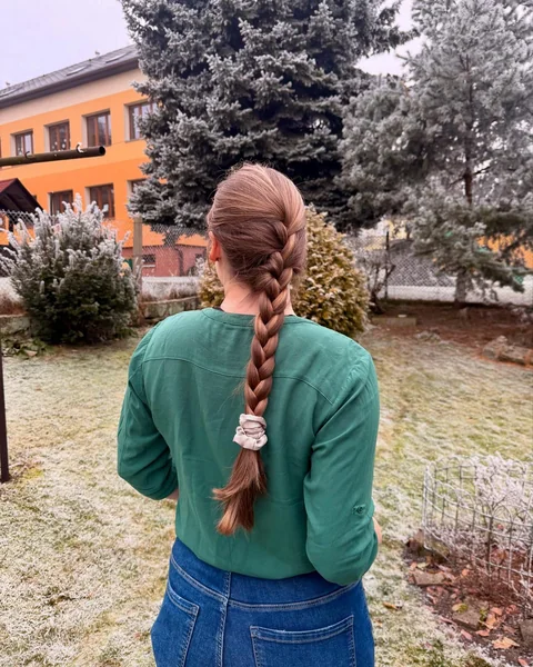 French Braid Hairstyles Medium Length