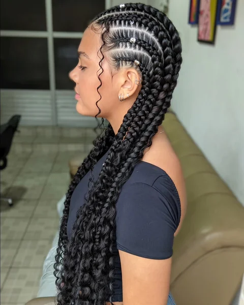 2-Step Ghana Weaving Hairstyle