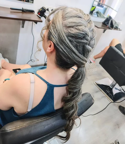 Curly French Braid Hairstyles