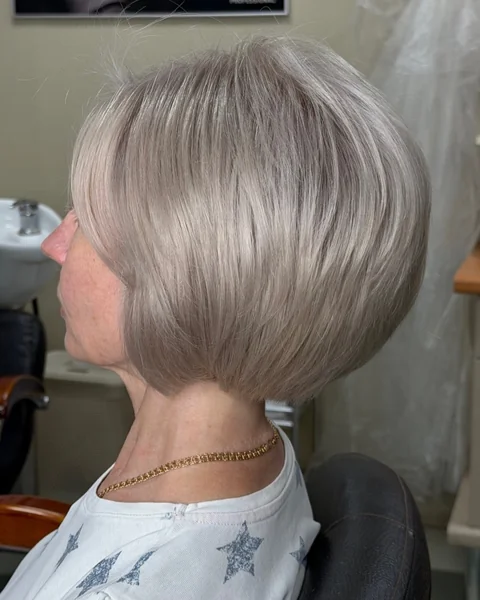 Icy Platinum Stacked Wedge