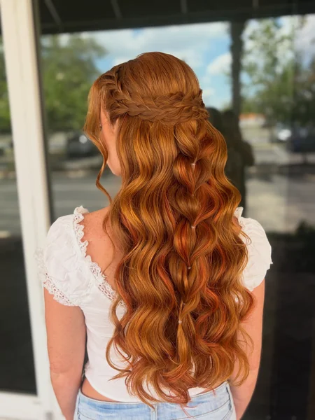 Braid Crown for Red Hair
