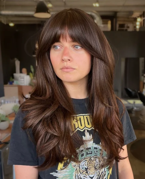 Heavy Fringe On Long Layers