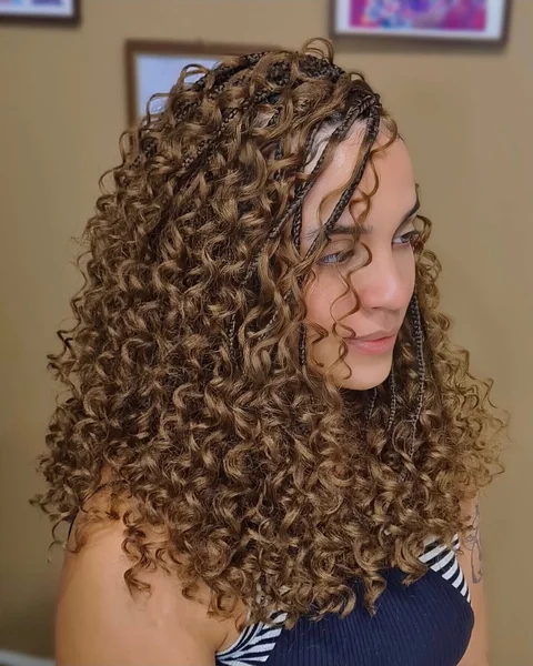 Boho Braids Dense Curl Definition