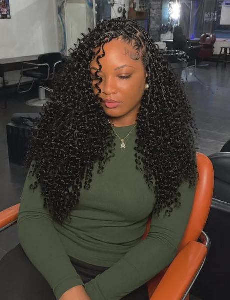 Boho Braids Tight Curl Pattern