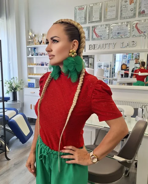 Elegant Formal Dutch Braids
