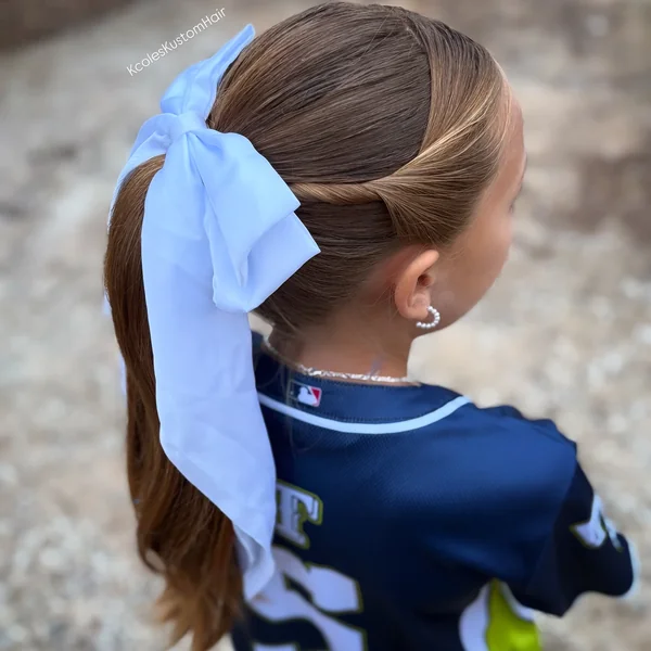 Twisted Half-Up Style with Bow