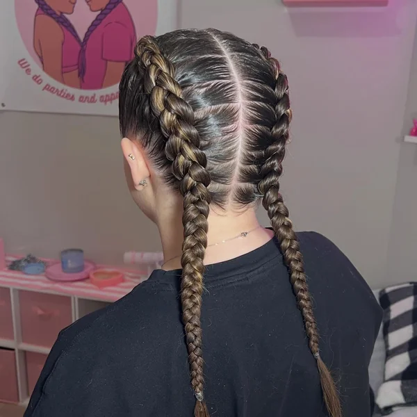 Cute Dutch Braid Hairstyle