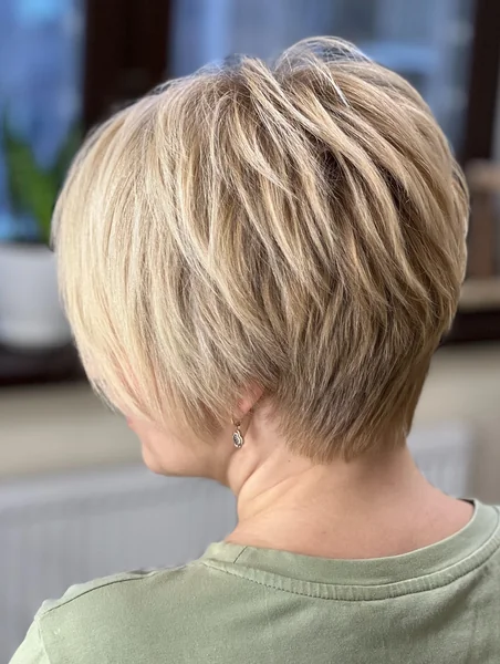 Stacked Layered Pixie Haircut