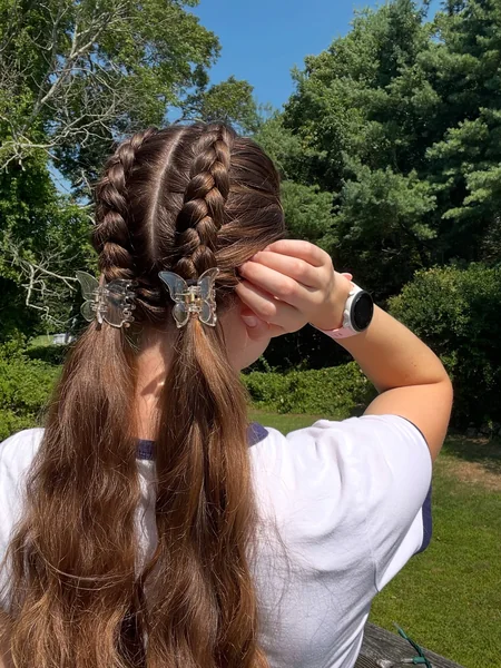 Dutch Braids for Girls With Clips