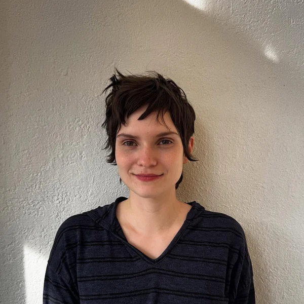 Tousled Pixie with Choppy Bangs