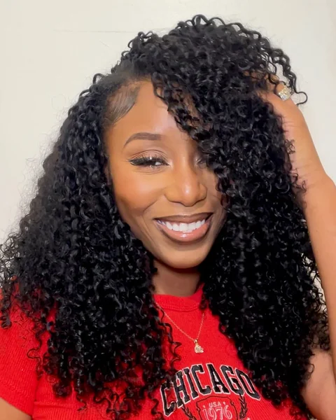 Long Curly Crochet Hairstyle