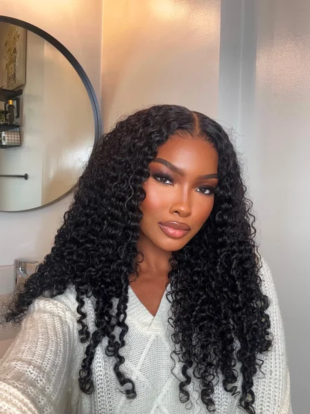 Deep Curly Wig Hairstyle