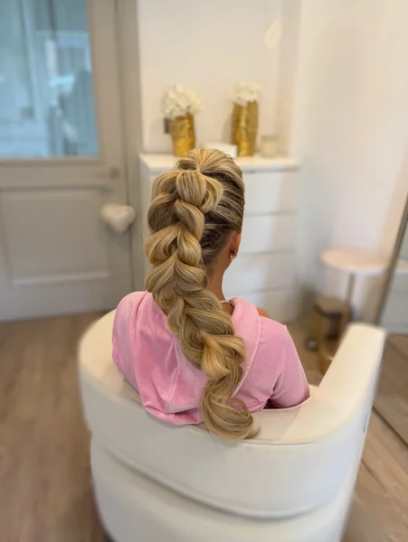 Simple Everyday Bubble Braid