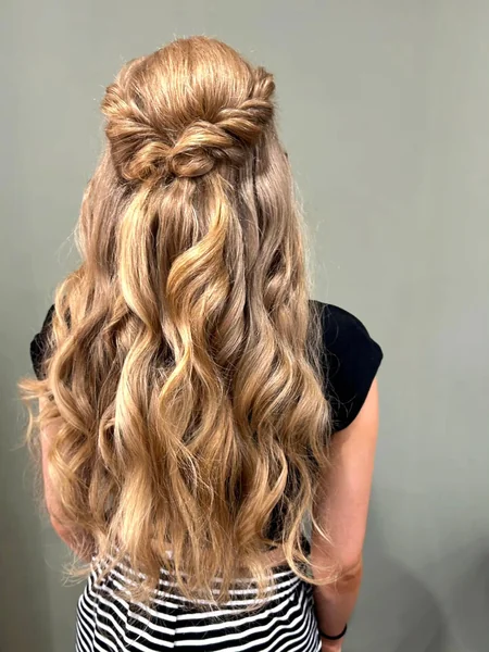 Cute Half Up Braided Bow Hairstyle