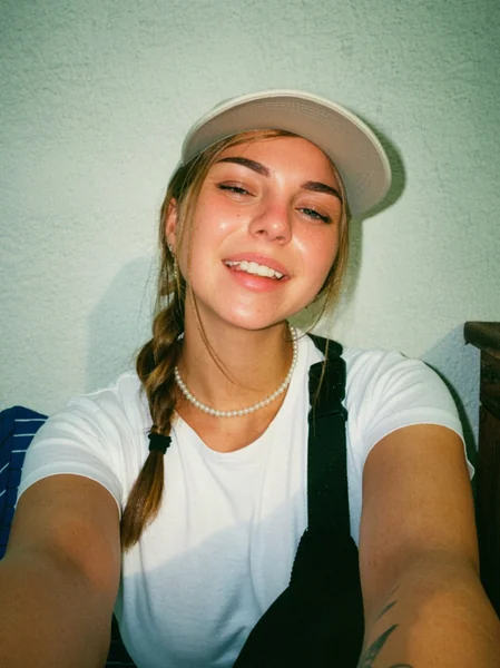 Casual Side Braid Look