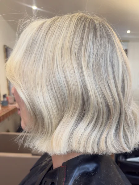 Silver Wavy Bob Over 50