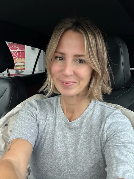 Blonde Balayage Bob, Casual Chic