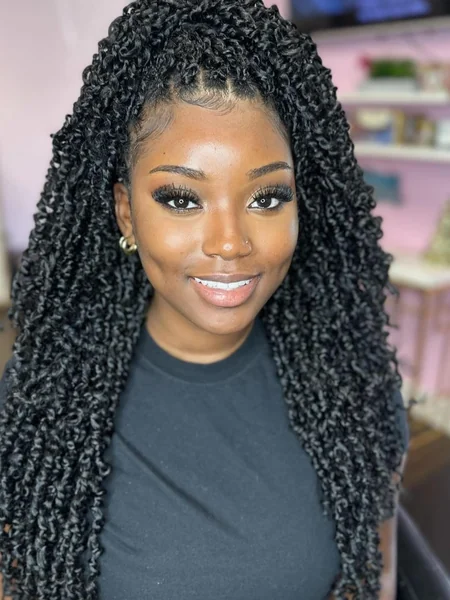 Passion Twist Crochet Hairstyle