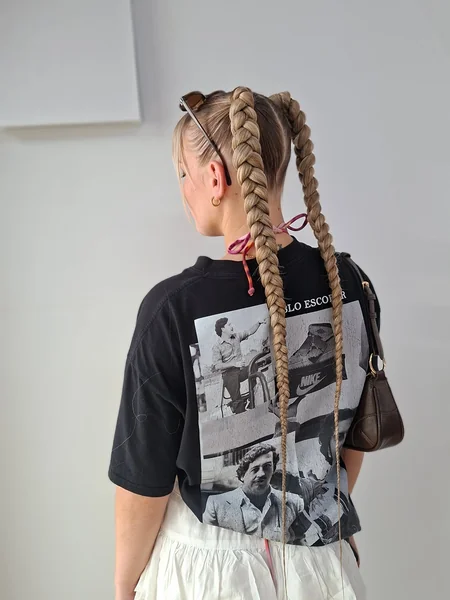 Everyday Braided Dutch Pigtails