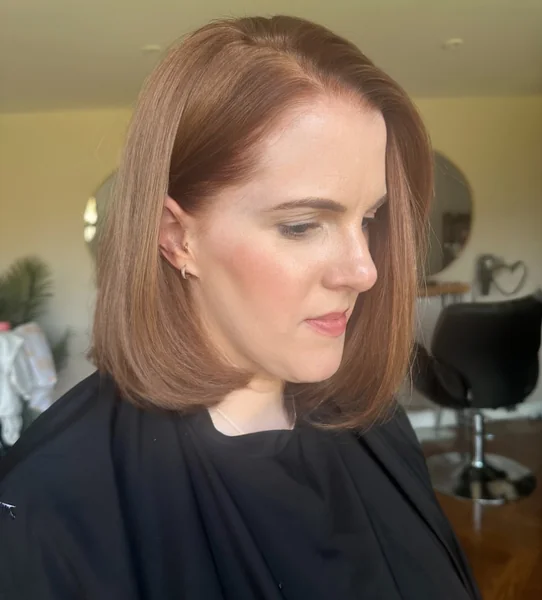 Old Money Long Bob in Copper