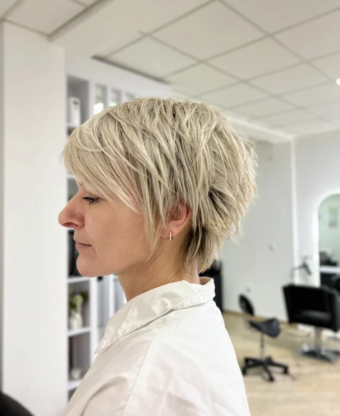 Messy Choppy Pixie Bob