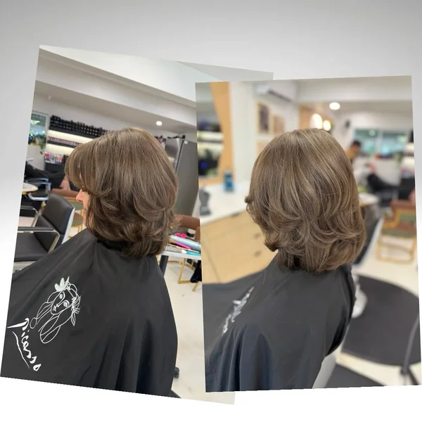 Medium Layered Bob Transformation