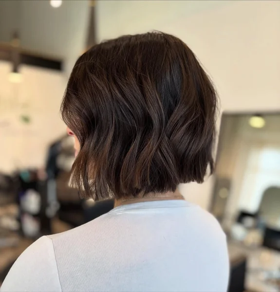 French Bob Haircut Back View