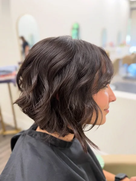 French Bob Haircut Thick Hair