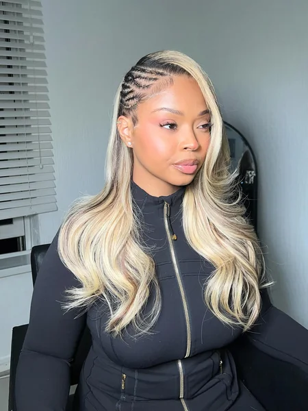 One Side Cornrow Braid