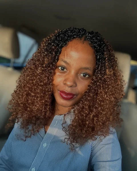 Curly Crochet Hairstyle