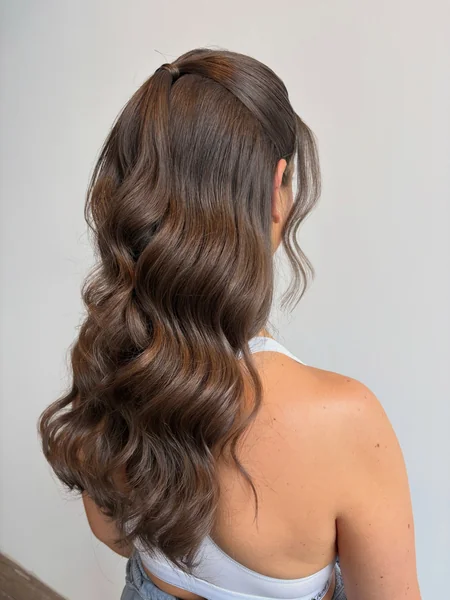 Wavy Ponytail Hairstyle
